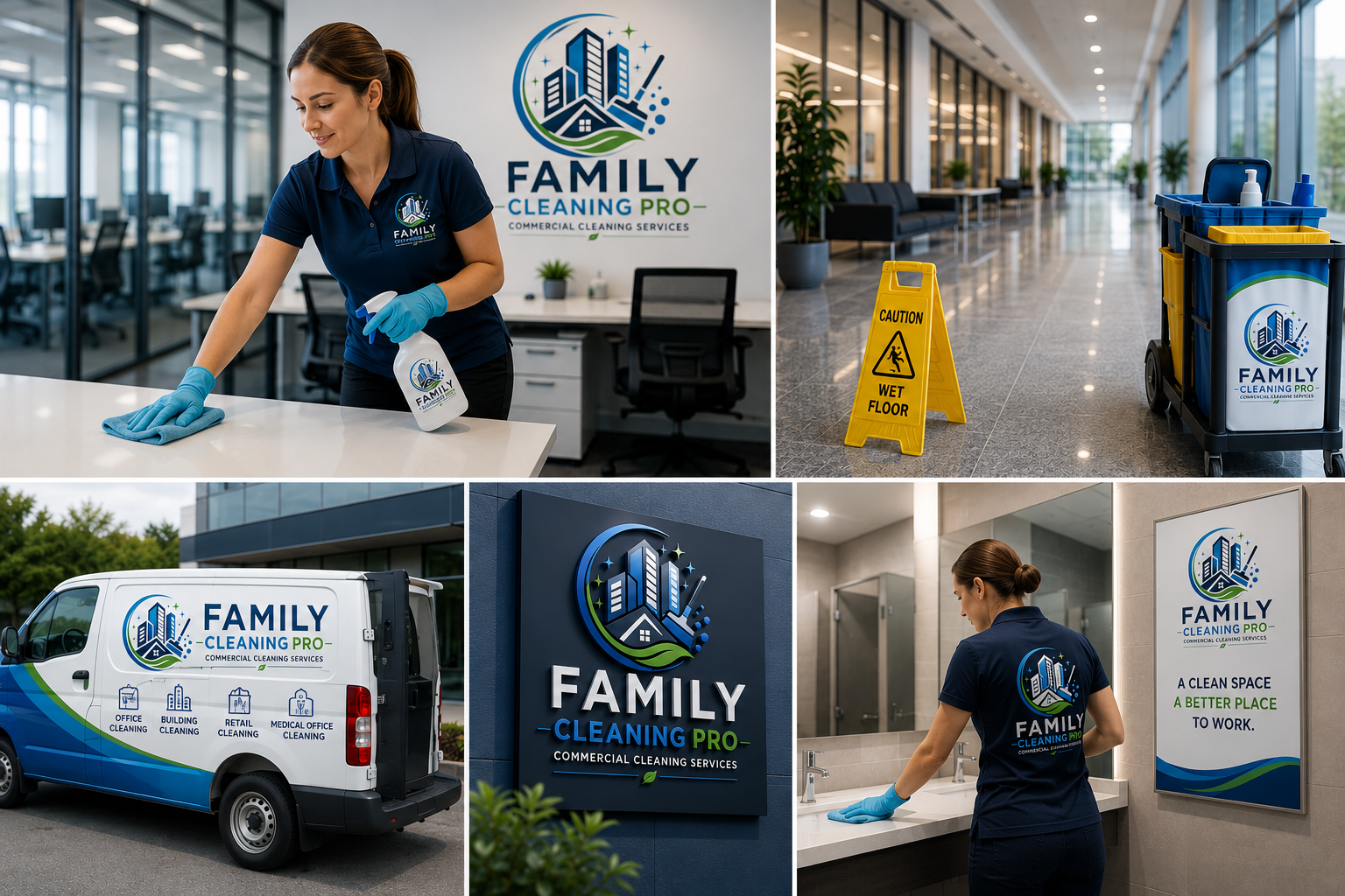 Family Cleaning Pro logo